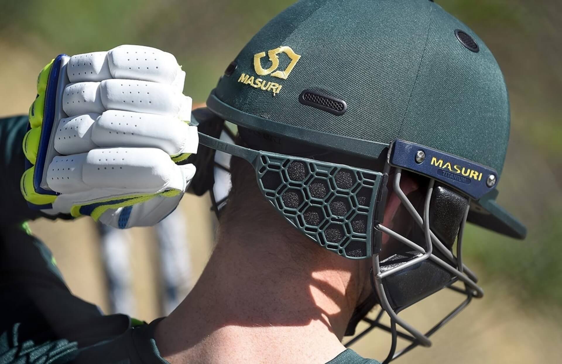 Cricket neck guard testing – ICC